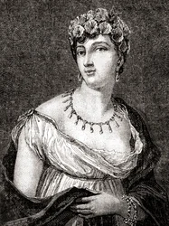 Thérèsa Cabarrus, Madame Tallien, da Histoire de la Revolution Française di Louis Blanc