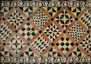 Piastrelle della cappella della Vergine