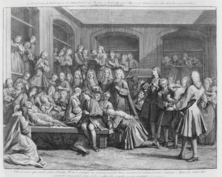 Tomba di François de Paris a Saint Medard