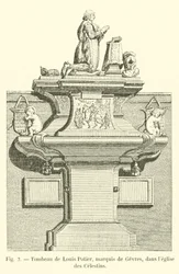 Tomba di Louis Potier, marchese di Gevres, nella chiesa dei Celestini