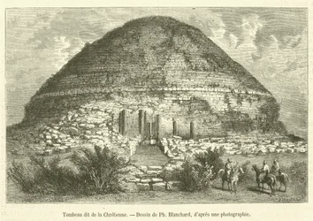 Tomba detta della Cristiana (incisione)