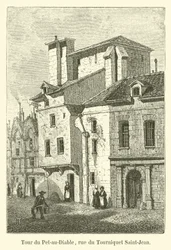 Tour de Pet-au-Diable, rue du Tourniquet Saint-Jean