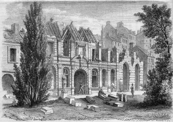 Trasformazioni di Parigi sotto il Secondo Impero, Parigi Haussmann: demolizione dell