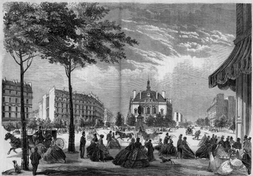 Trasformazioni di Parigi sotto il Secondo Impero, Parigi Haussmann: il nuovo municipio dell