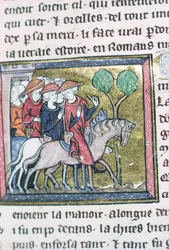 Viaggiatori, dal Roman de Jules Cesar