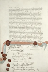 Trattato di Westfalia, firmato a Munster, 24 ottobre 1648