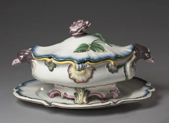 Zuppiera, manifattura Strasbourg, c.1750