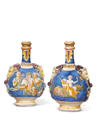 Due zucche, Nevers, c.1680-1700