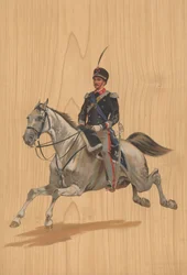 Soldato non identificato a cavallo