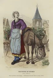 Venditore di verdure, XVI secolo