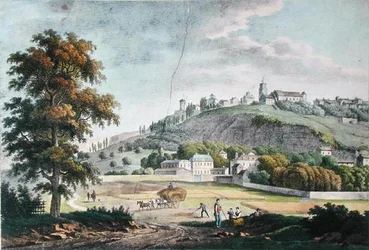 Veduta di Montmartre da St. Denis