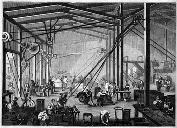 Veduta del negozio di volta di Mr. Motheau