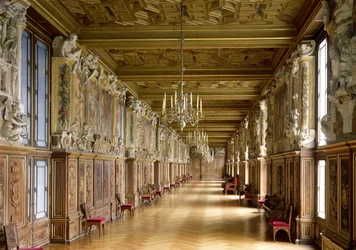 Vista della Galerie François I, 1528-40