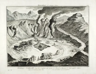 Veduta del Vulcano Solfatara, Pozzuoli, Napoli