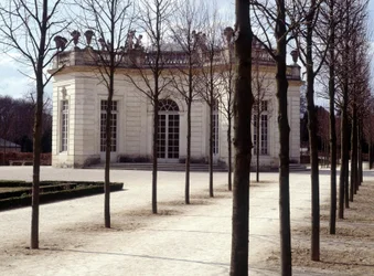 Vista del Trianon a Versailles negli Yvelines (78).