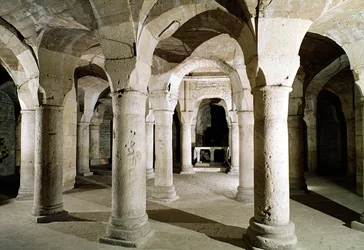 Vista della cripta