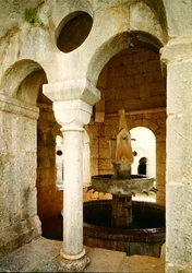 Vista della fontana d