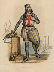 Villehardouin (incisione colorata)