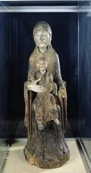 Vergine e Bambino in Maestà, da Forez