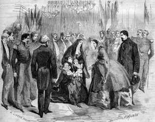 Visita di Napoleone III (1808-1873) e dell