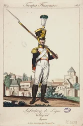 Voltigeur della fanteria di linea, truppe francesi n. 9
