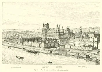 Vista del Louvre e dell
