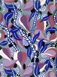 Progetto di carta da parati di Maison Martine, pub. 1930