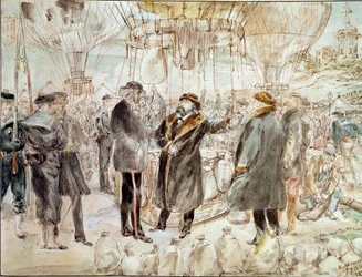 Guerra del 1870: Léon Gambetta lascia l