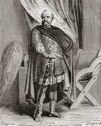 Guglielmo I, da Histoire de France, c.1880