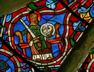 Finestra Ew raffigurante San Giovanni Battista