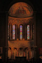 Finestra raffigurante una vista dell