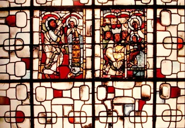 Vetrata raffigurante l