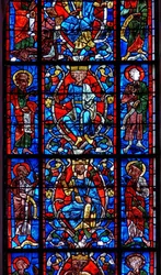 Vetrata raffigurante l