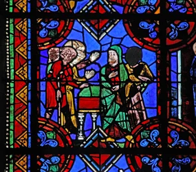 Pellegrini alla tomba di San Brioude