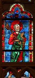 Finestra w101 raffigurante San Pietro