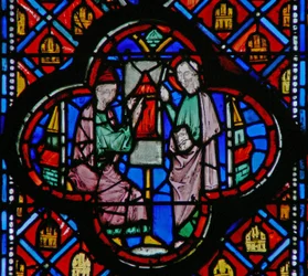 Ezechiele disegna un piano di Gerusalemme su una tavoletta