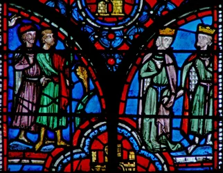 Vetrata w13 Assuero ed Ester partecipano al festival Esth V 5