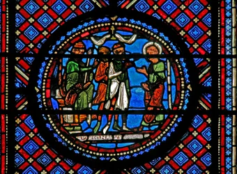 Simon Mago e San Pietro davanti a Erode