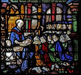 La Confraternita del Santissimo Sacramento prende la Comunione