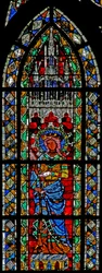 Finestra w204 raffigurante Santa Reparata