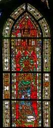 Finestra w206 raffigurante Santa Petronella