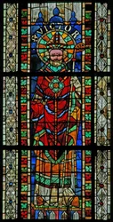 Finestra w207 raffigurante San Vittore