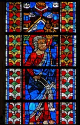 Finestra w211 raffigurante San Giuda