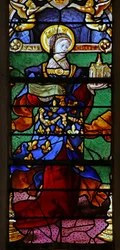 Finestra w21 raffigurante Santa Clotilde