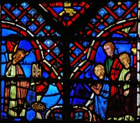 Mosè con le tavole della Legge: il popolo ascolta Mosè