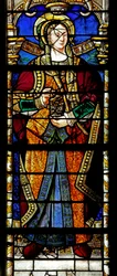 Finestra w2 che raffigura Santa Maria Maddalena