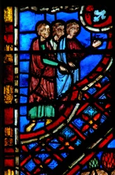 Gli israeliti alla roccia di Horeb