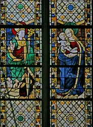 San Nicola e la Vergine con il Bambino
