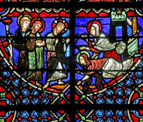 Marta e Maria con Cristo