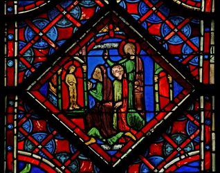 Una scena di idolatria: un santo avverte. Is I 1-6